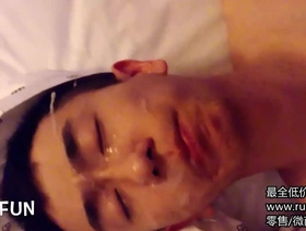 亚洲同性恋三人组与中国大块和暨玩耍 singapore blithe porn star