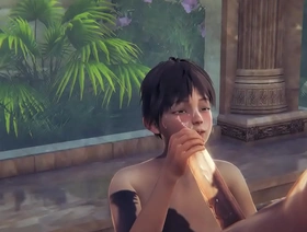 蒂米·费姆博伊（Timmy Femboy）在亚洲动漫和漫画世界中的色情旅程 gay porn office japan