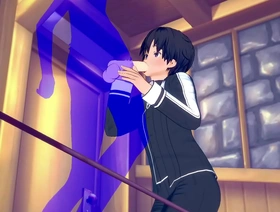 亚洲twink kirito给吹口交带有剑术的口交在线yaoi latest chinese gay porn