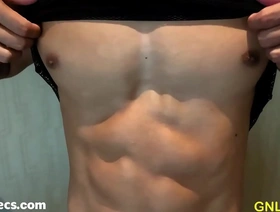 肌肉崇拜会议与诱人的亚洲男人的胸肌和乳头 korean hot gay porn